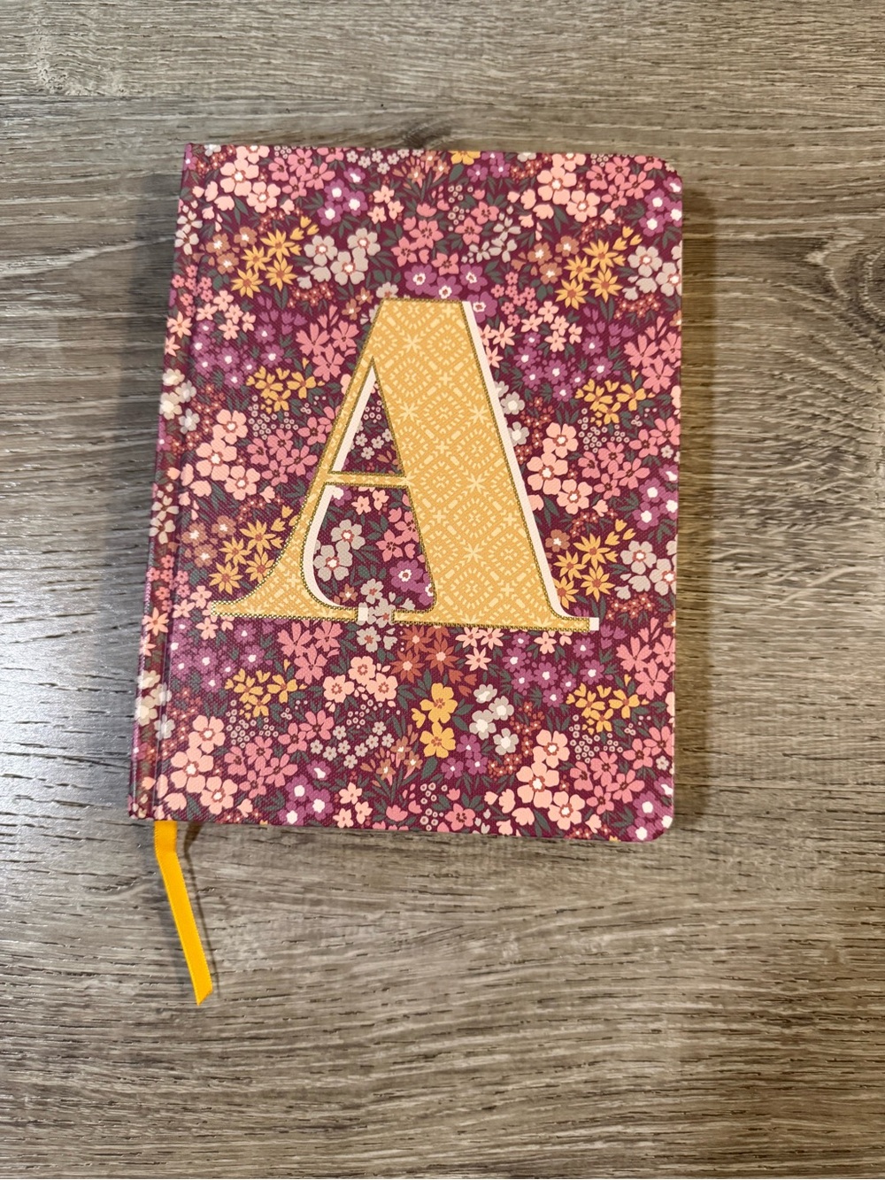 Anthropologie x James Burke Collection monogram journal